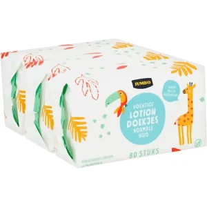 JUMBO LOTION BABYDOEKJES NORMAAL 3 PACK