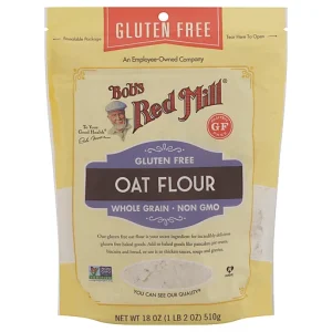 Bob's Red Mill Oat Flour, Gluten Free, Whole Grain 18 oz