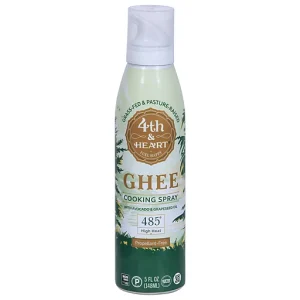 4TH & HEART COOKING SPRAY, LACTOSE FREE, GHEE OIL, ORIGINAL