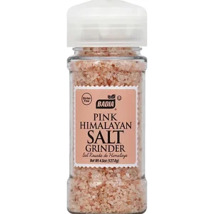 Badia Salt Grinder, Pink Himalayan 4.5 oz