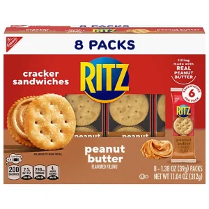 RITZ CRACKER SANDWICHES PEANUT BUTTER - 8 PK