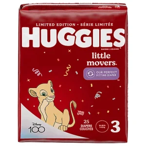 HUGGIES LITTLE MOVERS DIAPERS, 3