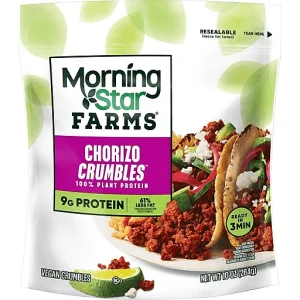 Morningstar Farms Plant Based Crumbles, Chorizo 10.0 oz