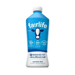 fairlife 2% Reduced Fat Ultra-Filtered Milk, Lactose Free, 52 fl oz