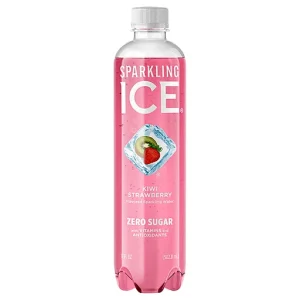 Sparkling Ice Zero Sugar Kiwi Strawberry Sparkling Water 17 fl oz