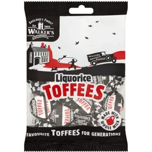 WALKERS LIQUORICE TOFFEES