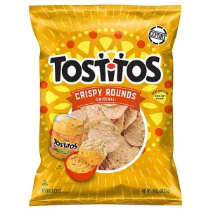 TOSTITOS TORTILLA CHIPS CRISPY ROUNDS