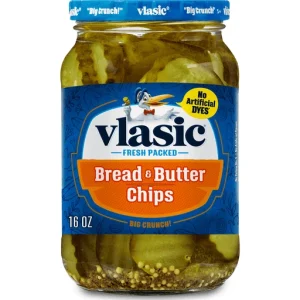 Vlasic Bread & Butter Pickle Chips, Keto Friendly, 16 fl. oz.