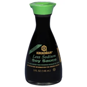 KIKKOMAN SOY SAUCE LESS SODIUM