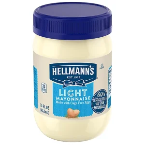 HELLMANNS MAYONNAISE, LIGHT