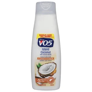 Alberto Vo5 Conditioner, Moisturizing, Island Coconut, Bonus Size 15 fl oz