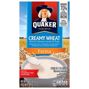 Quaker Creamy Wheat Farina 16 oz