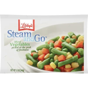 LIBBY'S STEAM AND GO MIXED VEGETABLES