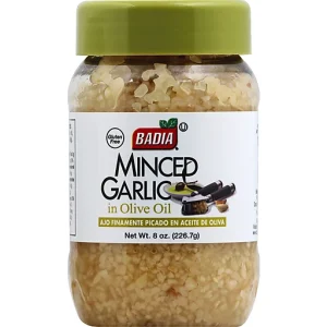 Badia Garlic, Minced, In Olive Oil 8 oz