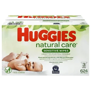 Huggies Wipes, Sensitive, Fragrance Free 3 ea