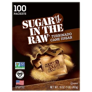 SUGAR IN THE RAW TURBINADO CANE SUGAR PACKETS