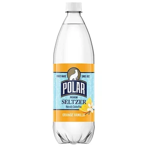 Polar Premium Orange Vanilla Seltzer 33.8 fl oz