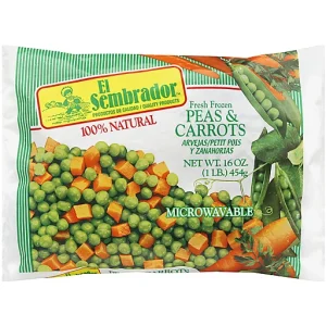 EL SEMBRADOR PEAS & CARROTS, FRESH FROZEN