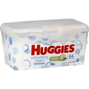 Huggies Refreshing Clean Wipes, Cucumber & Green Tea Scent
