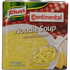 KNORR CONTINENTAL NOODLE SOUP 3.8 OZ