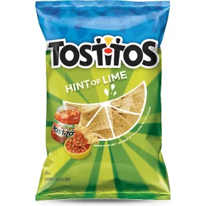 Tostitos Hint Of Lime Tortilla Chips 10 oz