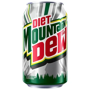 DIET MOUNTAIN DEW SODA 12 FL OZ CAN