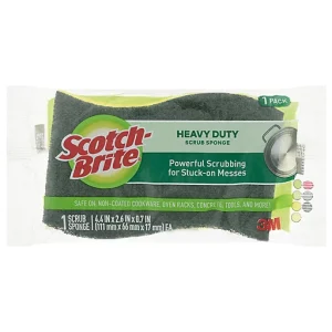 Scotch-Brite Heavy Duty Scrub Sponge 1 Pack