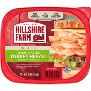 Hillshire Farm Ultra Thin Sliced Oven Roasted Turkey Breast Sandwich Meat, 9 oz