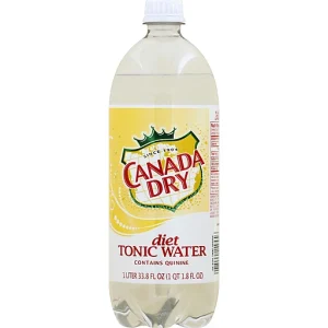 Canada Dry Zero Sugar Tonic Water, 1 L bottle
