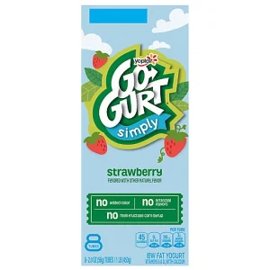 Go Gurt Yogurt, Low Fat, Strawberry 8 ea