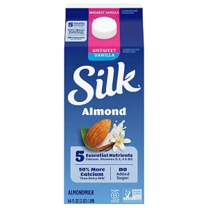 SILK ALMOND MILK, UNSWEETENED, VANILLA