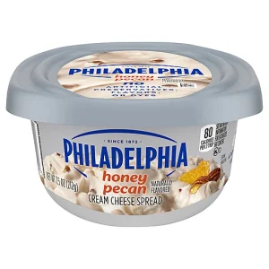 PHILADELPHIA CREAM CHEESE SPREAD HONEY PECAN