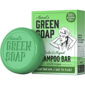 MARCEL'S GREEN SOAP SHAMPOO BAR TONKA & MUGUET