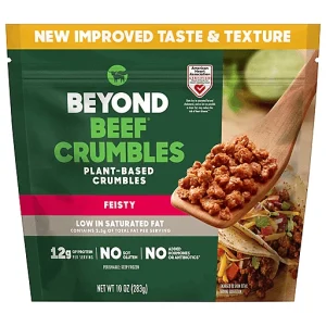 Beyond Beef Crumbles, Plant Based, Feisty 10 oz