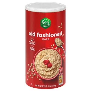 Food Club Oats, Old Fashioned 42 oz