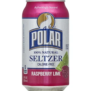 POLAR SELTZER, RASPBERRY LIME