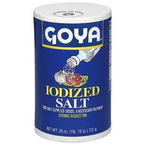 Goya Iodized Salt 26 oz