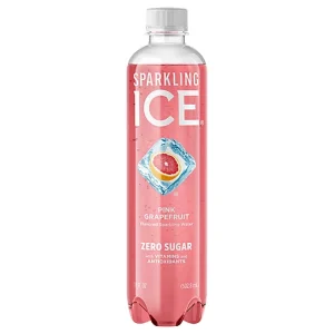 Sparkling Ice Zero Sugar Pink Grapefruit Flavored Sparkling Water 17 fl oz