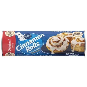 PILLSBURY CINNAMON ROLLS, WITH ICING