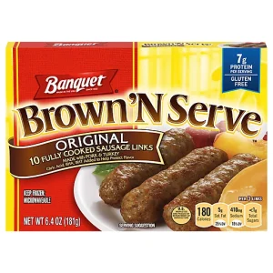 BANQUET BROWN 'N SERVE SAUSAGE LINKS, ORIGINAL