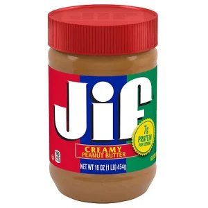 JIF PEANUT BUTTER, CREAMY
