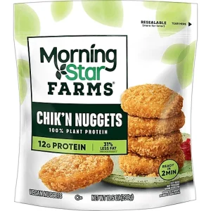 MorningStar Farms Plant Based Chik'n Nuggets, Vegan Meat, 10.5oz