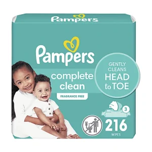 Pampers Pampers Complete Clean Wipes 3 X 216 Count 216 ct