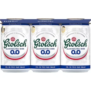 GROLSCH 0% CAN 6 PACK