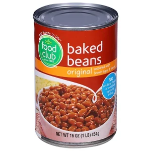 Food Club Baked Beans, Original 16 oz