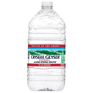 CRYSTAL GEYSER NATURAL ALPINE SPRING WATER