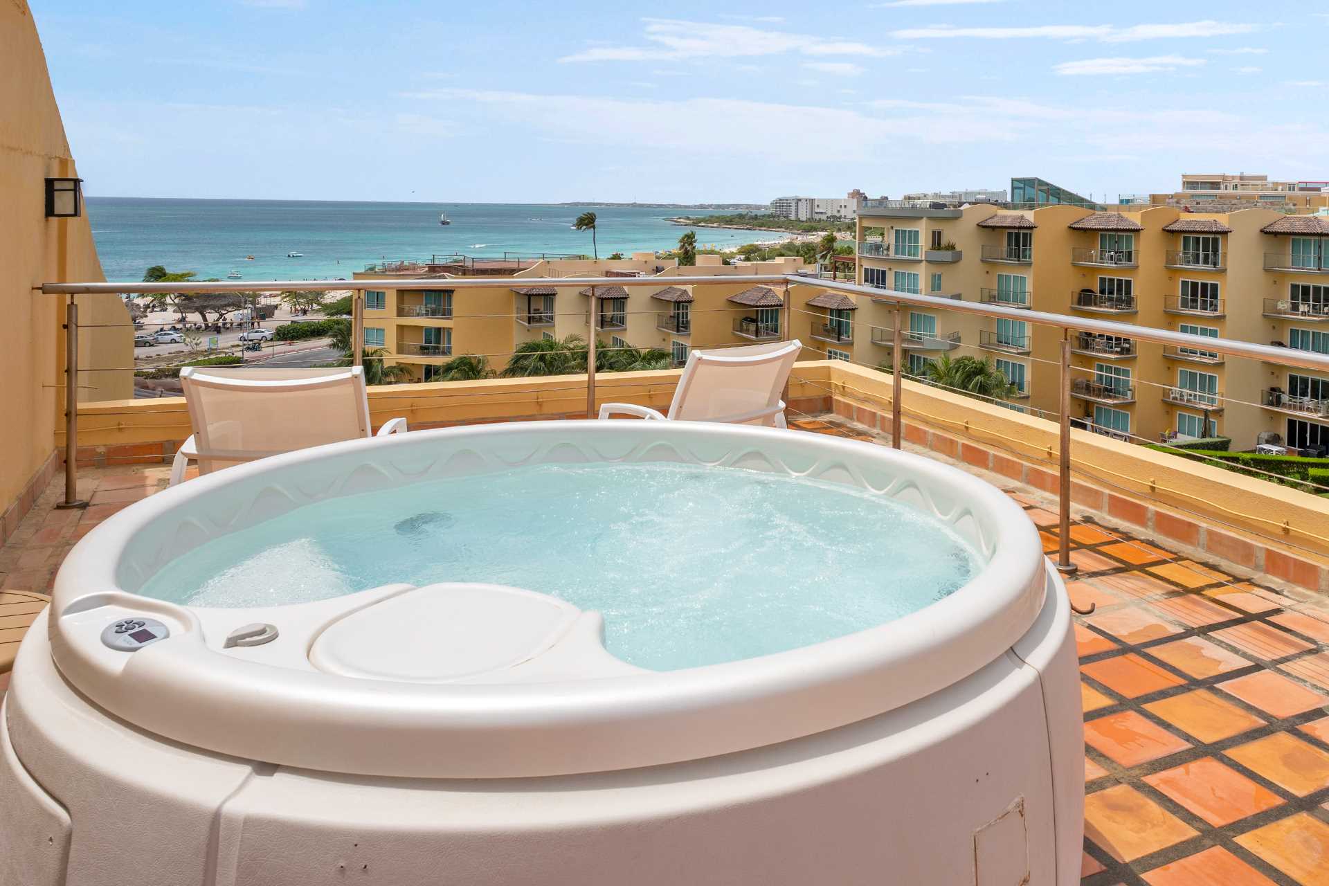 Tropical Penthouse One-bedroom condo